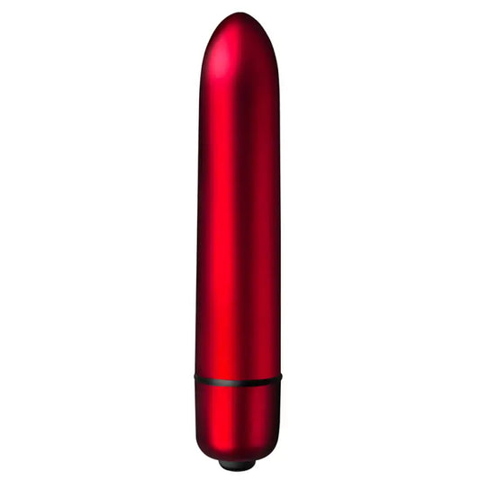 Experience Pure Bliss with the Scarlet Velvet 90mm Bullet Vibrator