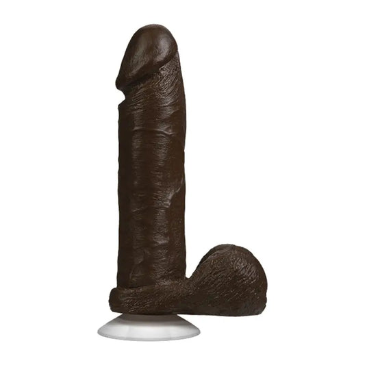 Experience Pure Excitement with the Realistic Cock 8 Inch Dildo Black