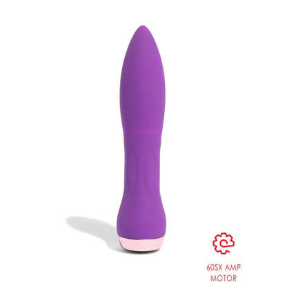 Experience Pure Pleasure with the Sensuelle Silicone 60SX AMP Bullet Purple