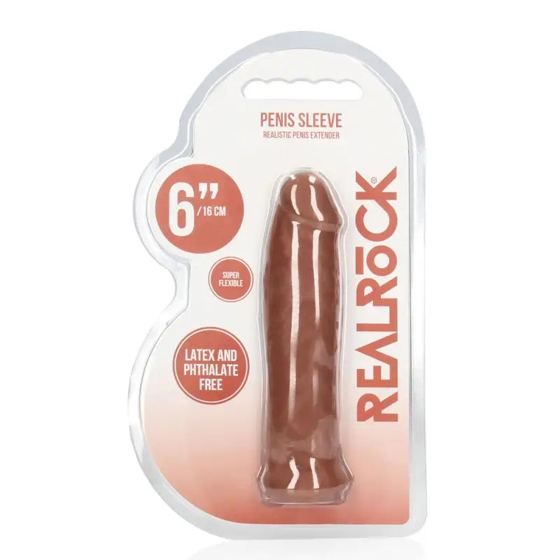 Experience Realism with Our Flesh Tan Inch Penis Sleeve