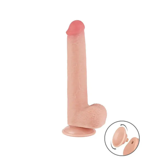 Experience Realism with the Lovetoy Sliding Easy Bend Skin Dildo