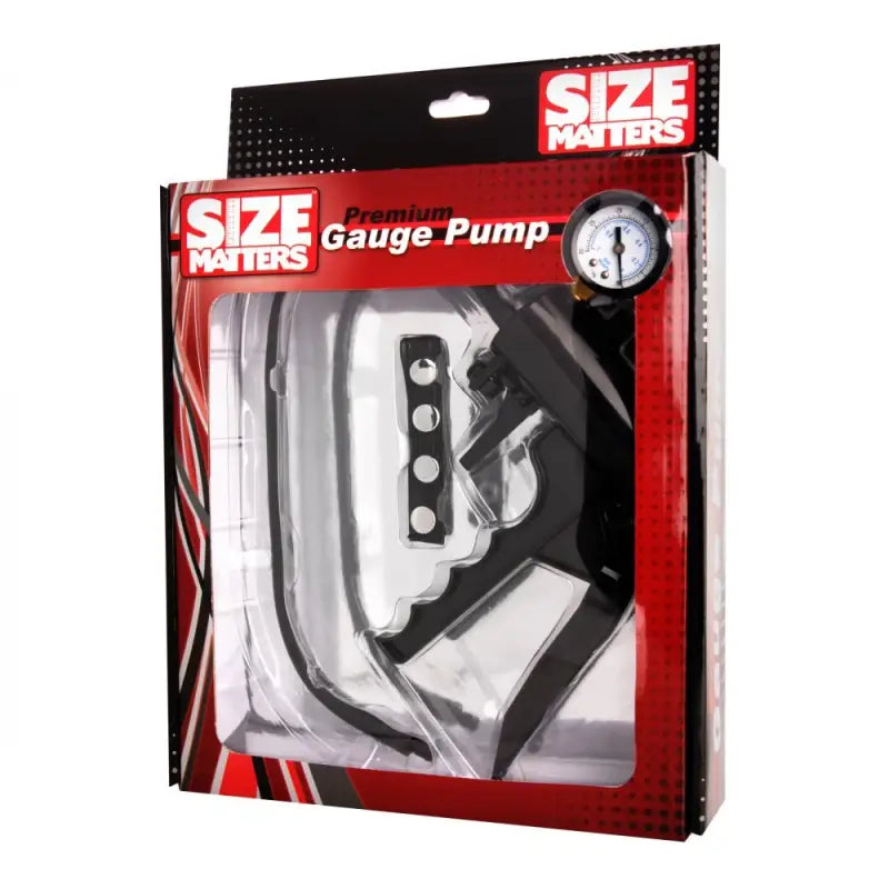 Experience Size Matters Premium Gauge Pump Black for Maximum Performance