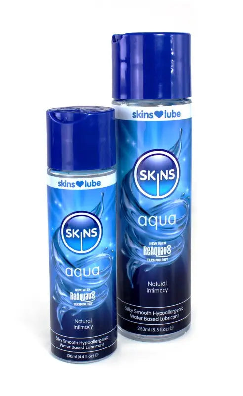 Skins Aqua Water Based Lubricant 8.5 fl oz (250ml)