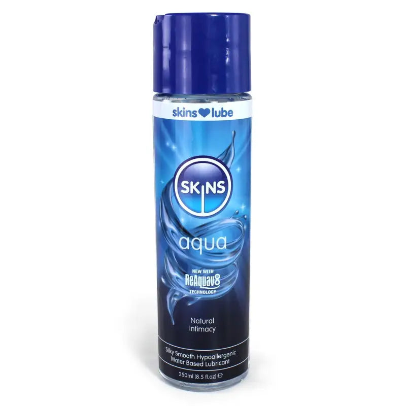 Skins Aqua Water Based Lubricant 8.5 fl oz (250ml)