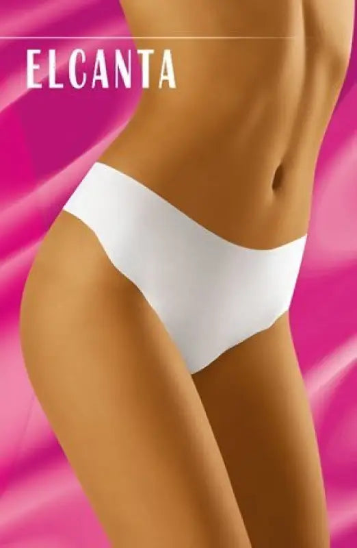 Experience the Elegance of Wolbar Elcanta White Seamless Thong in Three Sizes