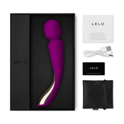 Experience the Lelo Smart Wand a Luxurious Full-Body Massager Med Deep Rose