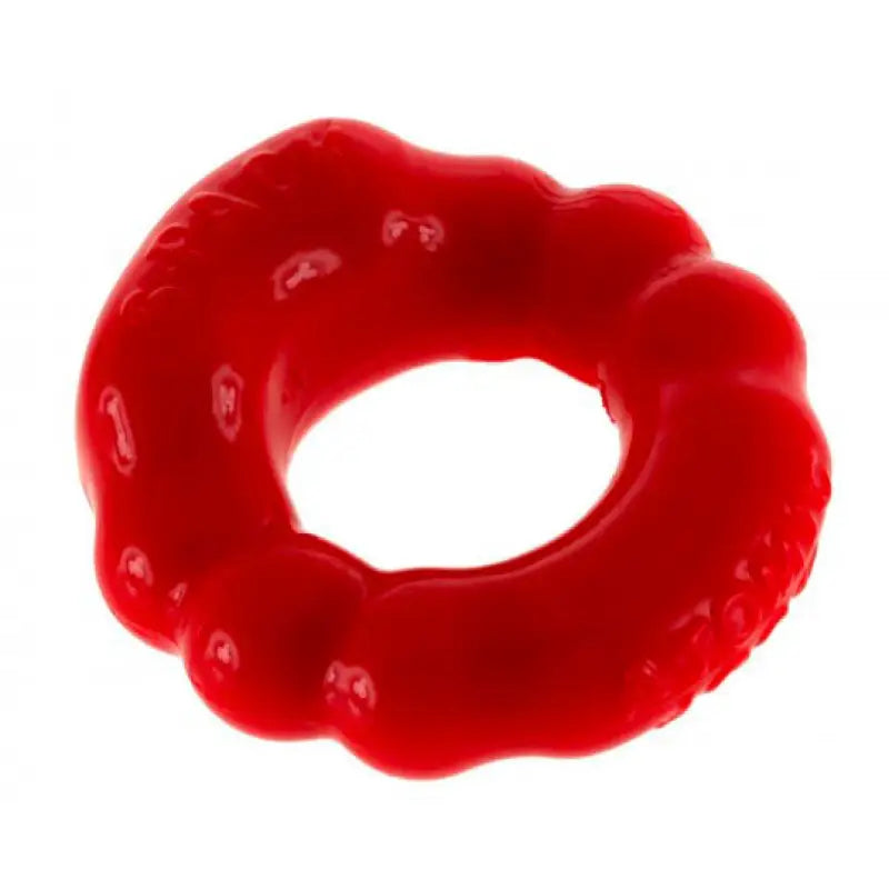 Experience the Pleasure of OxBalls Shockingly Superior Red Cock Ring