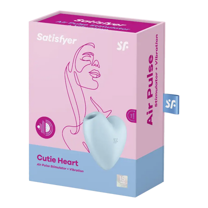 Satisfyer Cutie Heart - Light Red