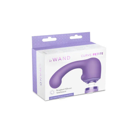 Experience the Sensation of the Curve Weighted Silicone Petite Wand Attachment