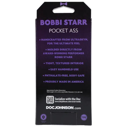 Experience Thrills with the Molded Bobbi Star Ass Masturbator