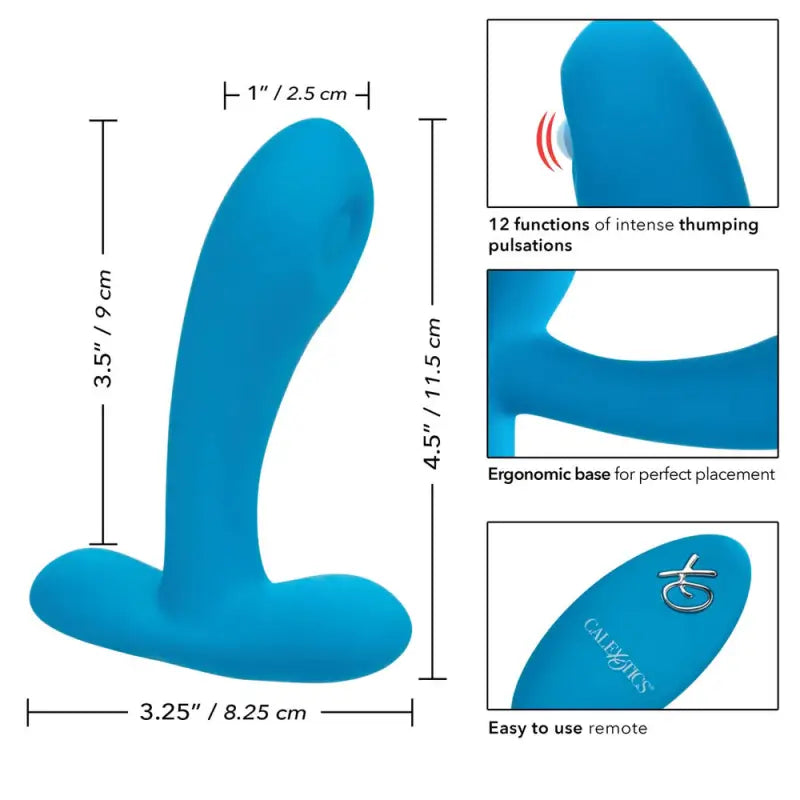 Experience Ultimate Bliss with the Remote Controlled Pulsing Pleaser Vibrator