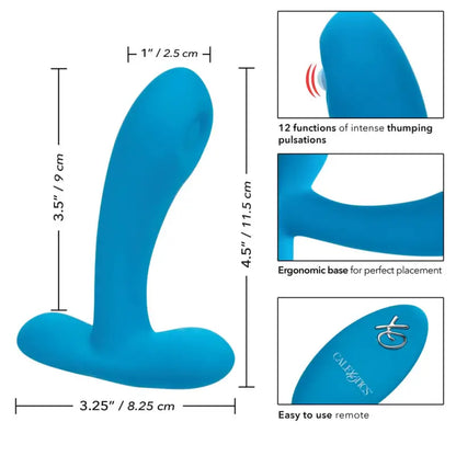 Experience Ultimate Bliss with the Remote Controlled Pulsing Pleaser Vibrator