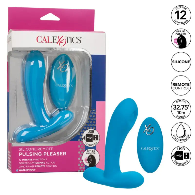 Experience Ultimate Bliss with the Remote Controlled Pulsing Pleaser Vibrator