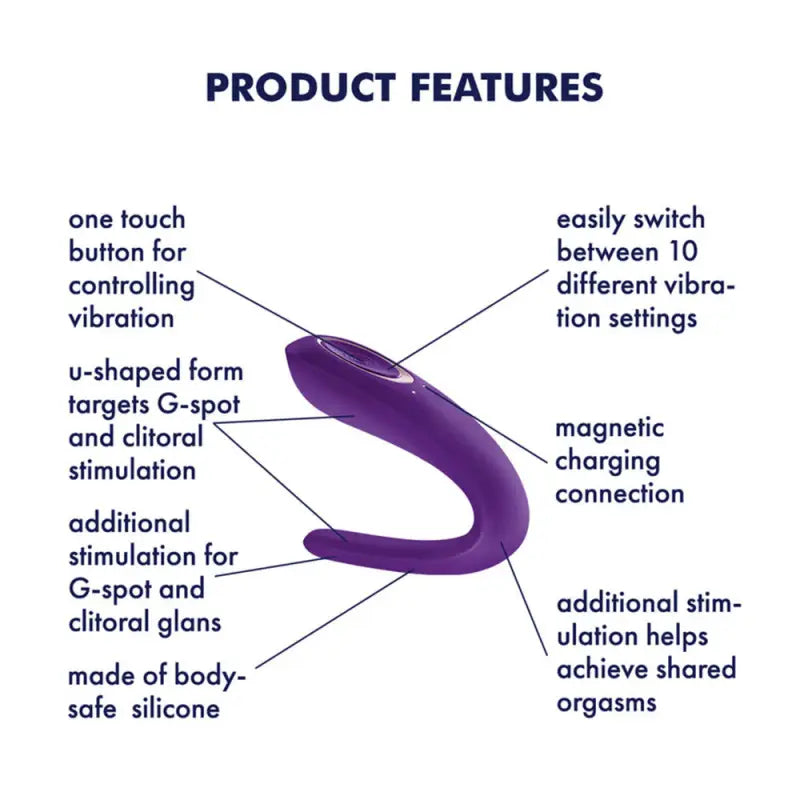 Experience Ultimate Intimacy with Satisfyer Partner Couples Vibrator