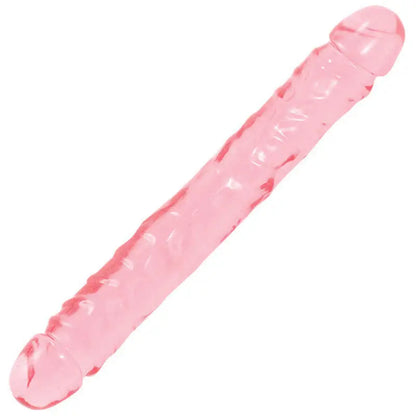 Experience Ultimate Pleasure with Crystal Jellies 12 Inch Double Dong Pink