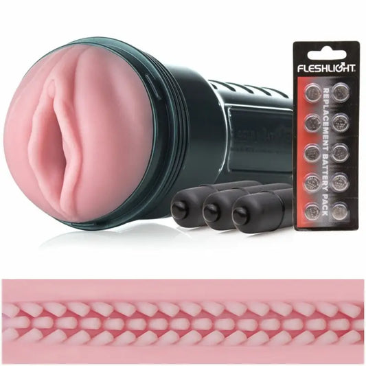 Experience Ultimate Pleasure with Fleshlight Vibro Pink Lady Touch