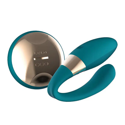 Experience Ultimate Pleasure with Lelo Tiani Duo Couples Massager Ocean Blue