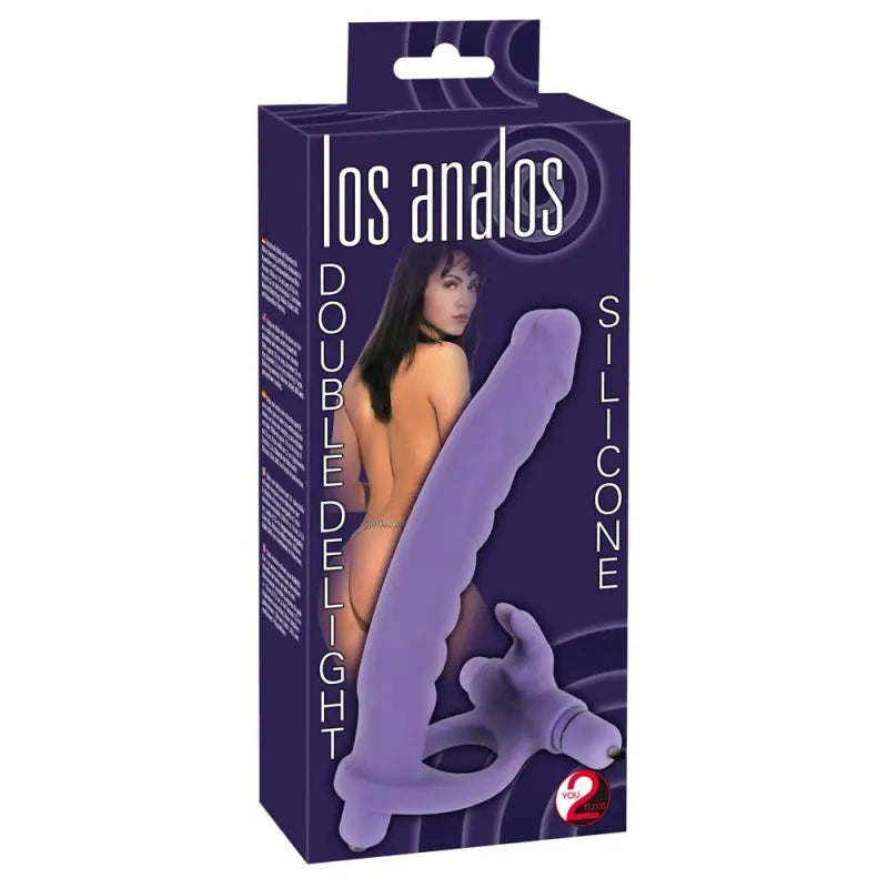 Experience Ultimate Pleasure with Los Analos Double Delight Vibrating Dildo