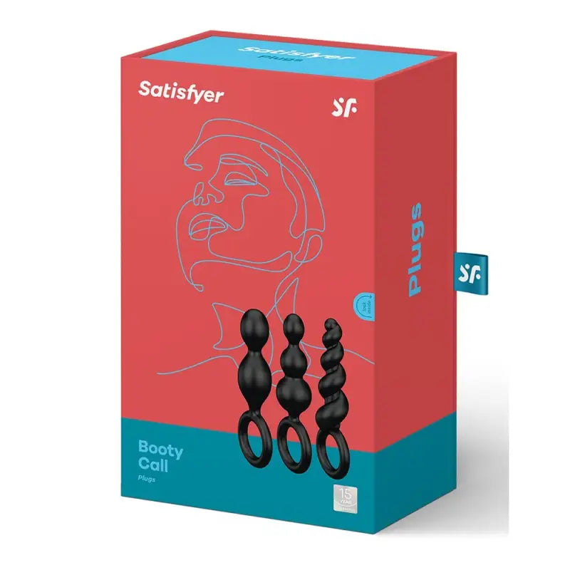 Experience Ultimate Pleasure with Satisfyer Booty Black Anal Plugs