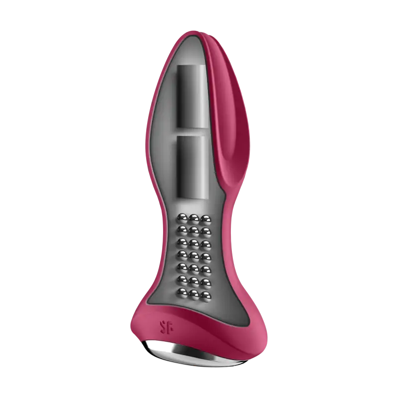 Satisfyer Rotator Plug 2+ App-Controlled Fuchsia Rotating Vibrating Anal Plug