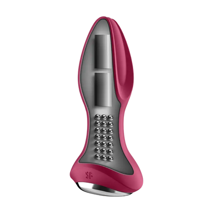 Satisfyer Rotator Plug 2+ App-Controlled Fuchsia Rotating Vibrating Anal Plug