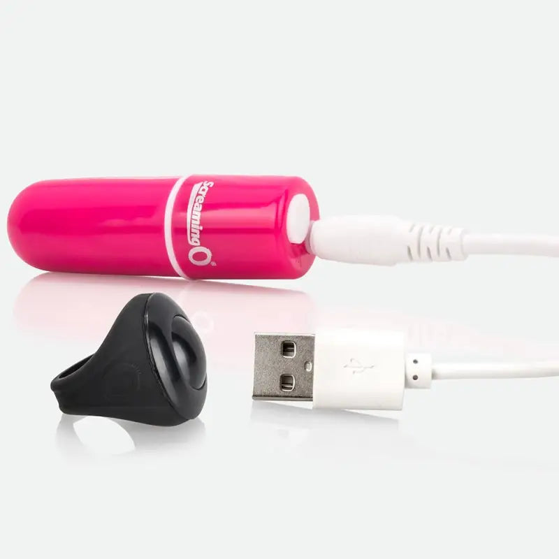 Screaming O Charged Vooom Remote Control Bullet - Pink