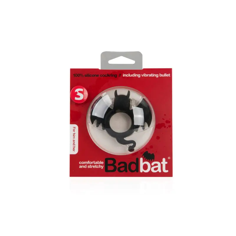 Experience Ultimate Pleasure with Shots Badbat Vibrating Cock Ring