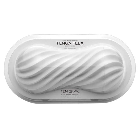 Experience Ultimate Pleasure with Tenga Flex Silky White Masturbator