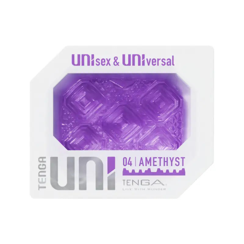 Experience Ultimate Pleasure with Tenga Uni Amethyst Sleeve Masturbator