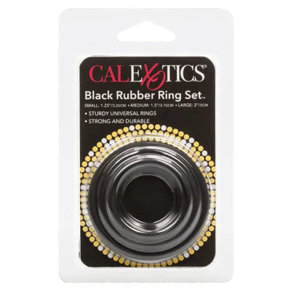 Experience Ultimate Pleasure with the 3 Piece Rubber Ring Set