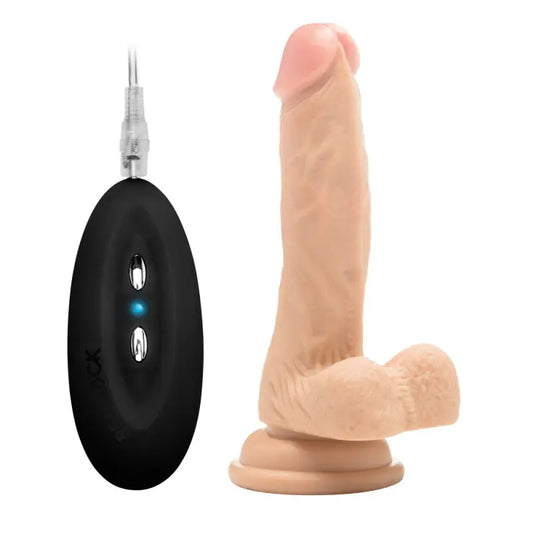 Experience Ultimate Pleasure with the 7 Inch Vibrating Realistic Cock