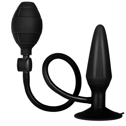 Experience Ultimate Pleasure with the Black Booty Call Pumper Silicone Inflatable