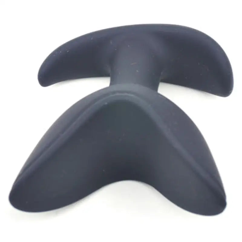 Experience Ultimate Pleasure with the Black Silicone Ass Anchor Butt Plug