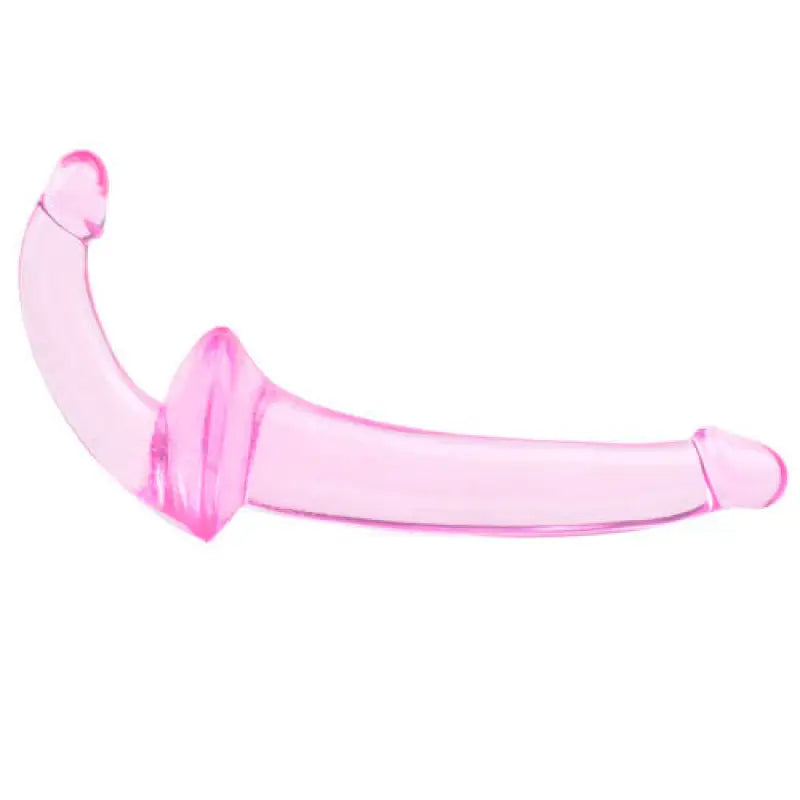 Experience Ultimate Pleasure with the Double Fun Pink Strapless Strap