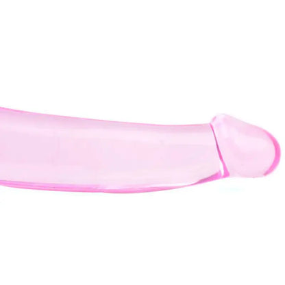 Experience Ultimate Pleasure with the Double Fun Pink Strapless Strap