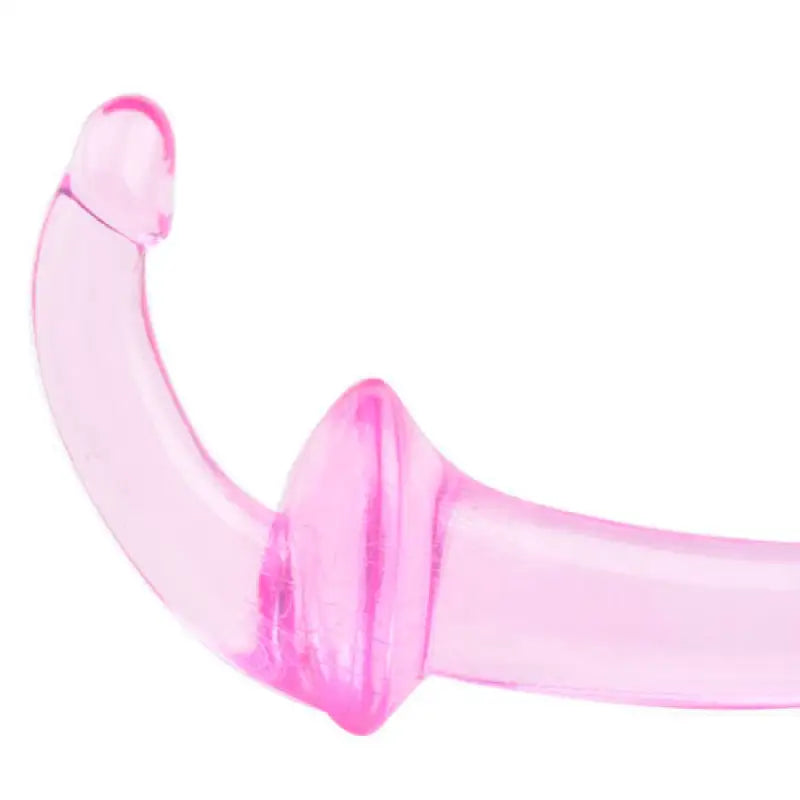 Experience Ultimate Pleasure with the Double Fun Pink Strapless Strap