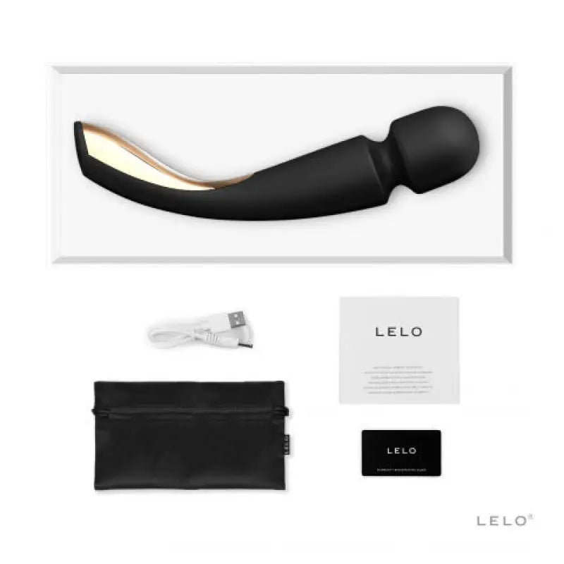 Experience Ultimate Pleasure with the Luxurious Lelo Smart Wand Large Black