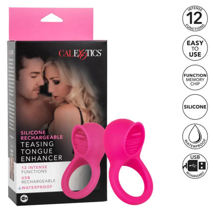 Experience Ultimate Pleasure with the Rechargeable Teasing Tongue Enhancer