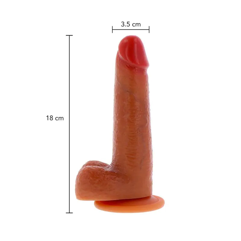 Experience Ultimate Pleasure with the Silicone Sliding Foreskin Dildo