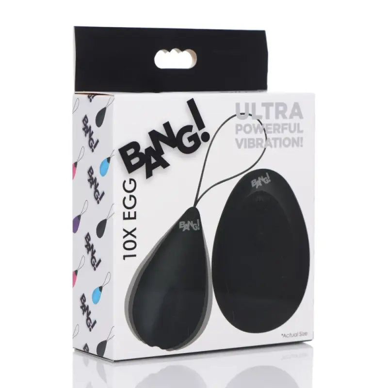 Experience Ultimate Pleasure with the Silicone Vibrating Egg Black