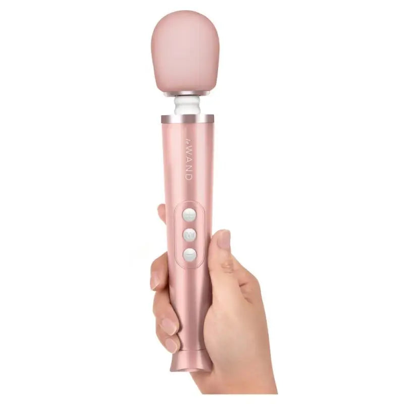 Experience Ultimate Pleasure with the Wand Petite Gold Travel Rechargeable