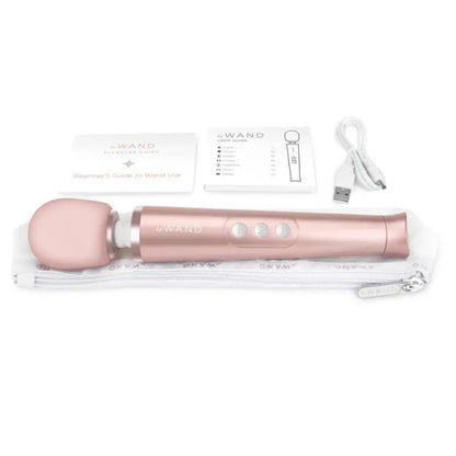 Experience Ultimate Pleasure with the Wand Petite Gold Travel Rechargeable