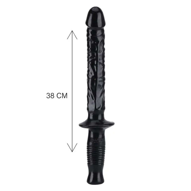 Experience Ultimate Pleasure with ToyJoy Manhandler 14.5 Inch Black Dildo Free Delivery