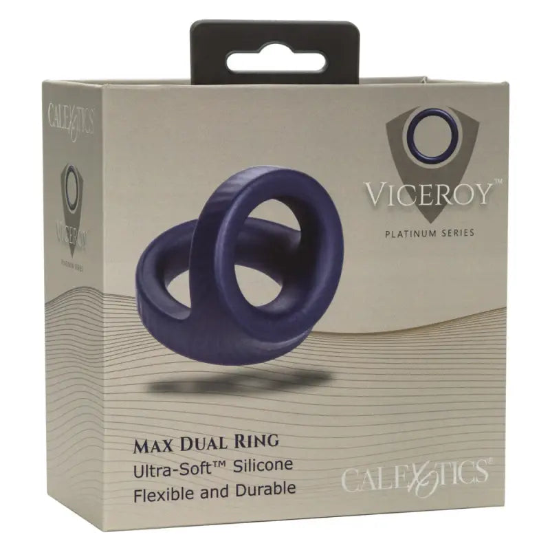 Experience Ultimate Pleasure with Viceroy Dual Silicone Cock Ring