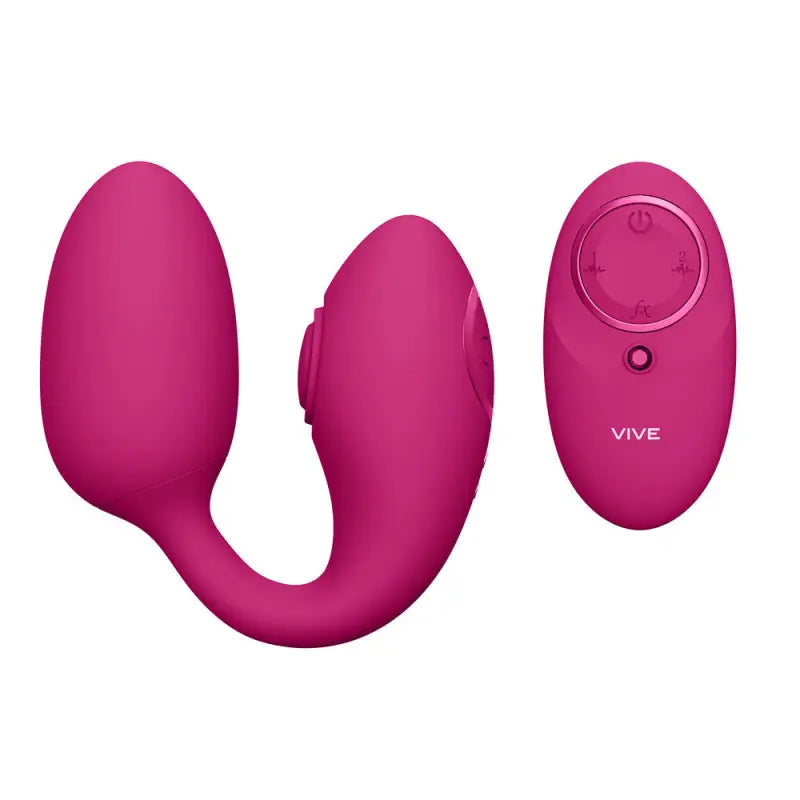 Experience Ultimate Pleasure with Vive Aika Pulse Wave Love Egg Pink