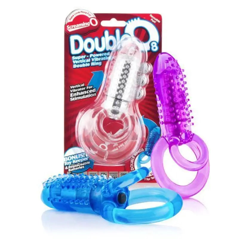 Experience Unmatched Pleasure with Screaming O DoubleO Vibrating Cock Ring