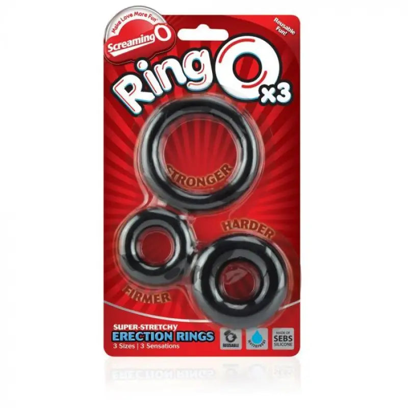 Experience Unmatched Pleasure with Screaming O RingO Ringo X3 Cock Rings