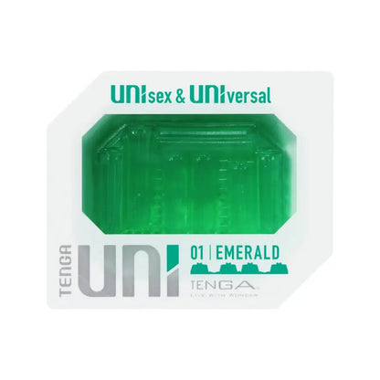 Experience Unmatched Pleasure with Tenga Uni Emerald Sleeve Masturbator