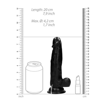 Experience Unmatched Pleasure with the 8 Inch Vibrating Realistic Cock