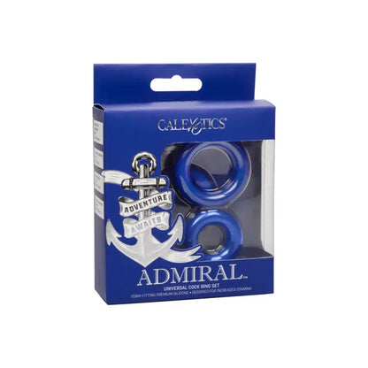 Experience Unmatched Pleasure with the Admiral Universal Cock Ring Set